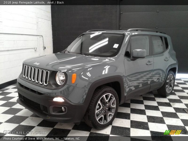Anvil / Black 2018 Jeep Renegade Latitude
