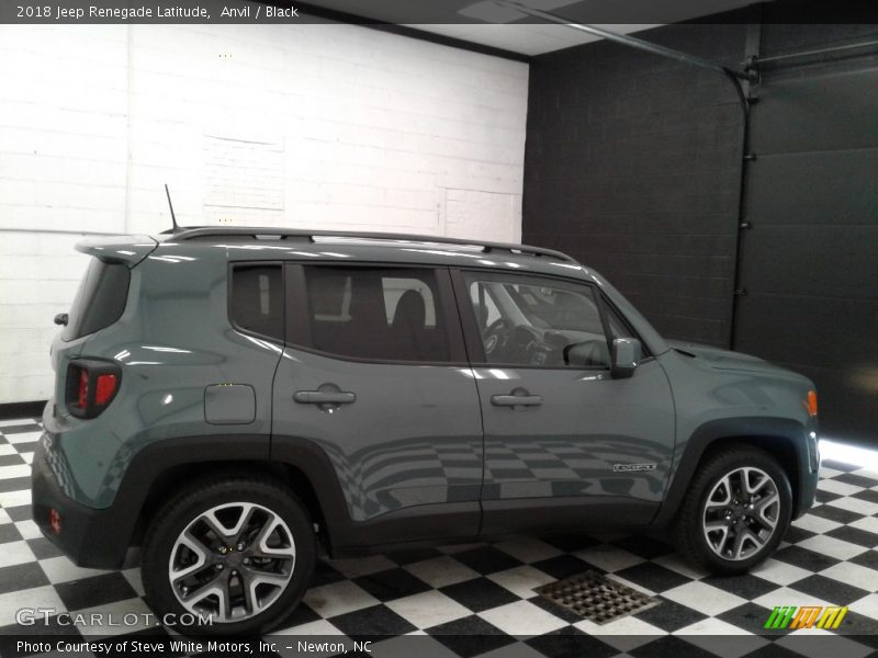 Anvil / Black 2018 Jeep Renegade Latitude