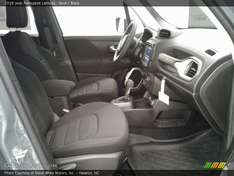 Anvil / Black 2018 Jeep Renegade Latitude