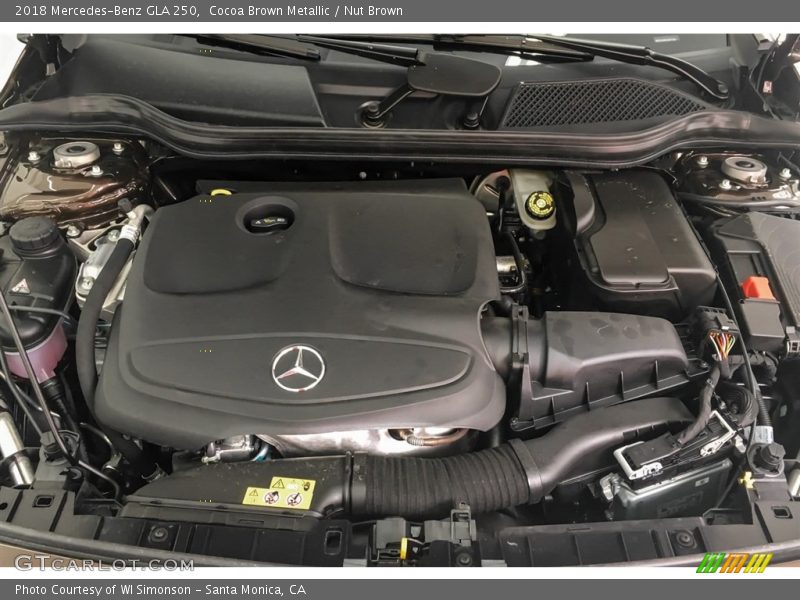  2018 GLA 250 Engine - 2.0 Liter Twin-Turbocharged DOHC 16-Valve VVT 4 Cylinder