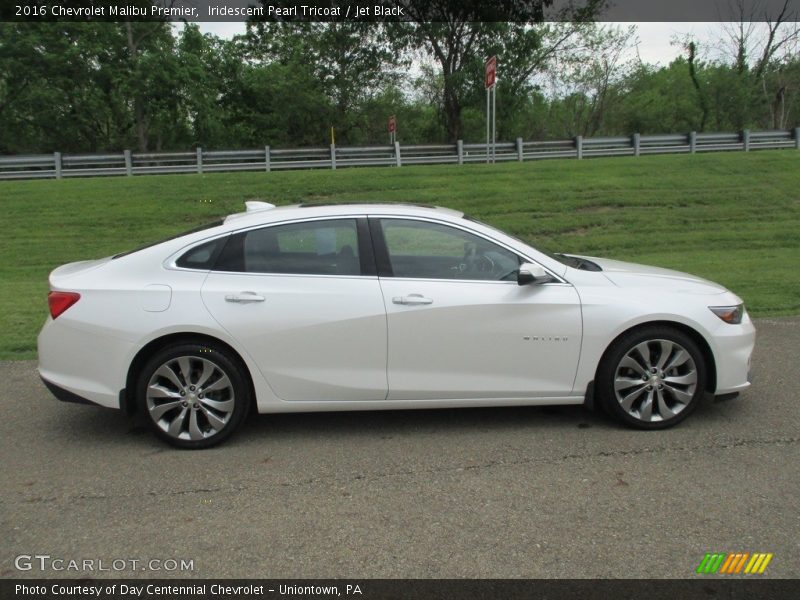 Iridescent Pearl Tricoat / Jet Black 2016 Chevrolet Malibu Premier