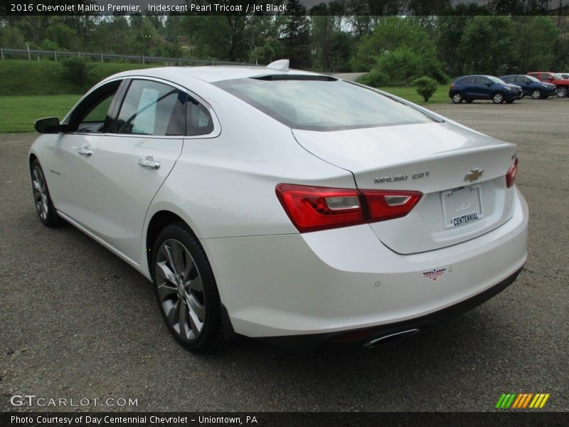 Iridescent Pearl Tricoat / Jet Black 2016 Chevrolet Malibu Premier