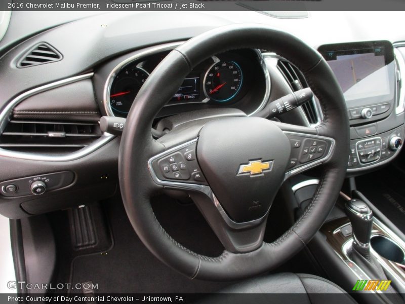 Iridescent Pearl Tricoat / Jet Black 2016 Chevrolet Malibu Premier