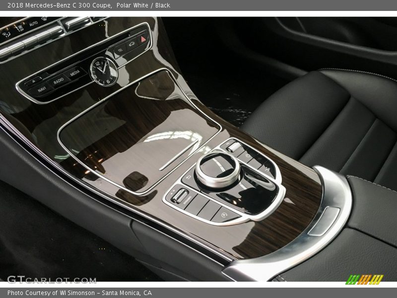 Polar White / Black 2018 Mercedes-Benz C 300 Coupe