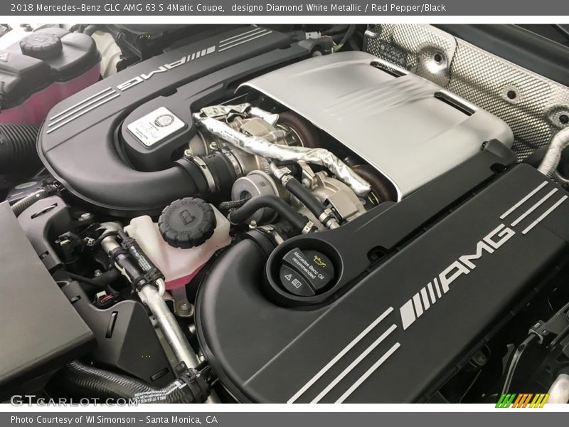 2018 GLC AMG 63 S 4Matic Coupe Engine - 4.0 Liter AMG biturbo DOHC 32-Valve VVT V8