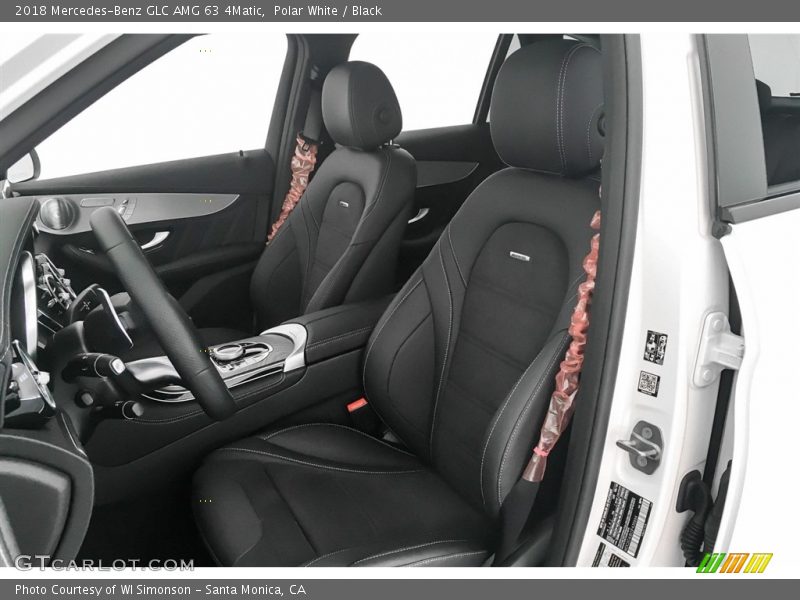 Front Seat of 2018 GLC AMG 63 4Matic