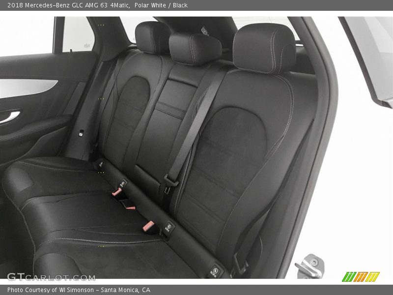 Polar White / Black 2018 Mercedes-Benz GLC AMG 63 4Matic