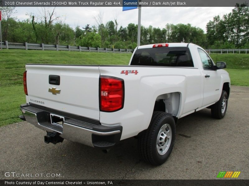 Summit White / Dark Ash/Jet Black 2018 Chevrolet Silverado 2500HD Work Truck Regular Cab 4x4