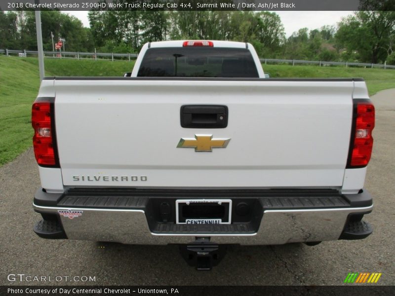 Summit White / Dark Ash/Jet Black 2018 Chevrolet Silverado 2500HD Work Truck Regular Cab 4x4