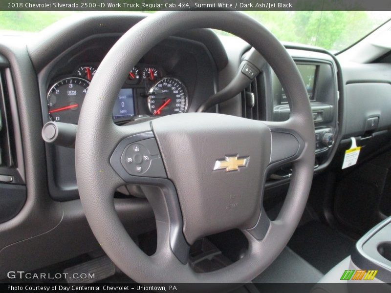 Summit White / Dark Ash/Jet Black 2018 Chevrolet Silverado 2500HD Work Truck Regular Cab 4x4