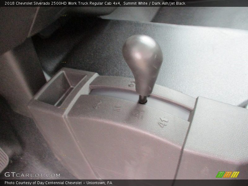 Summit White / Dark Ash/Jet Black 2018 Chevrolet Silverado 2500HD Work Truck Regular Cab 4x4