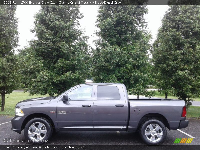  2018 1500 Express Crew Cab Granite Crystal Metallic