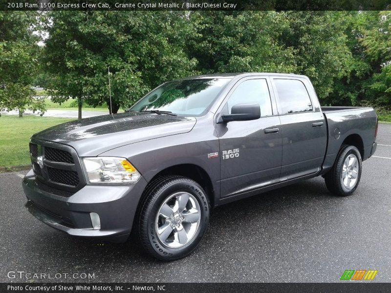 Front 3/4 View of 2018 1500 Express Crew Cab