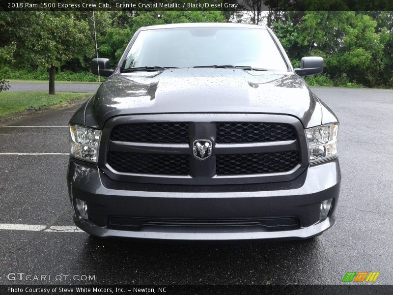 Granite Crystal Metallic / Black/Diesel Gray 2018 Ram 1500 Express Crew Cab