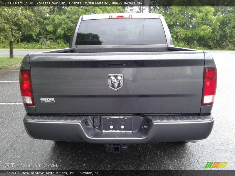 Granite Crystal Metallic / Black/Diesel Gray 2018 Ram 1500 Express Crew Cab