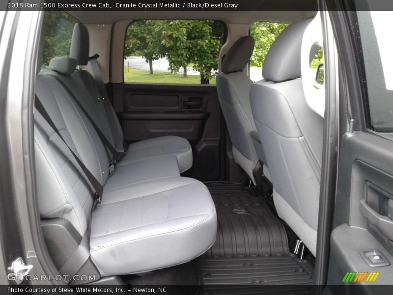 Rear Seat of 2018 1500 Express Crew Cab