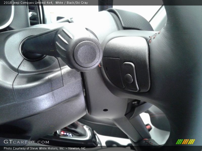 White / Black/Ski Gray 2018 Jeep Compass Limited 4x4