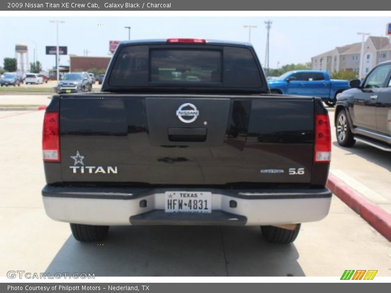 Galaxy Black / Charcoal 2009 Nissan Titan XE Crew Cab