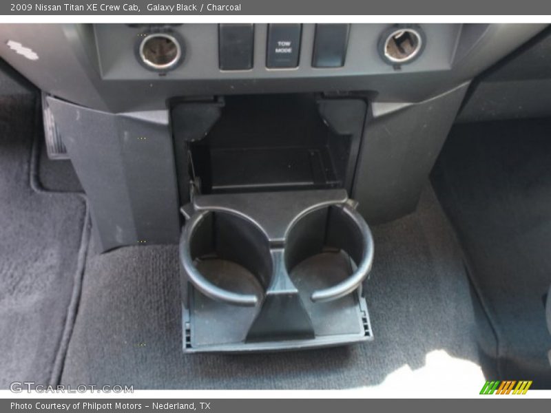Galaxy Black / Charcoal 2009 Nissan Titan XE Crew Cab
