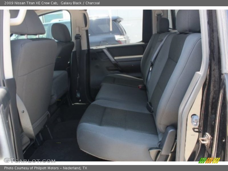 Galaxy Black / Charcoal 2009 Nissan Titan XE Crew Cab