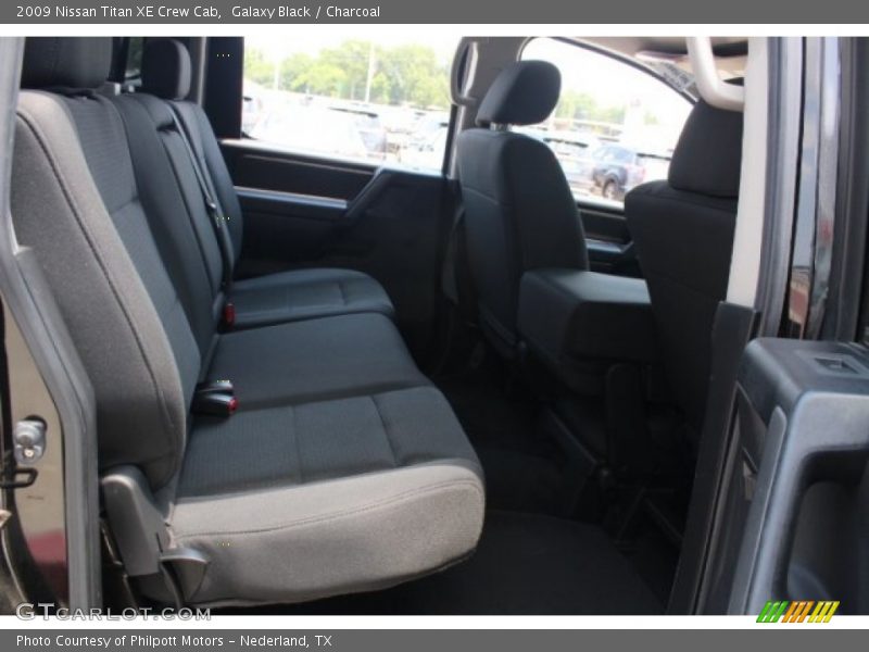 Galaxy Black / Charcoal 2009 Nissan Titan XE Crew Cab