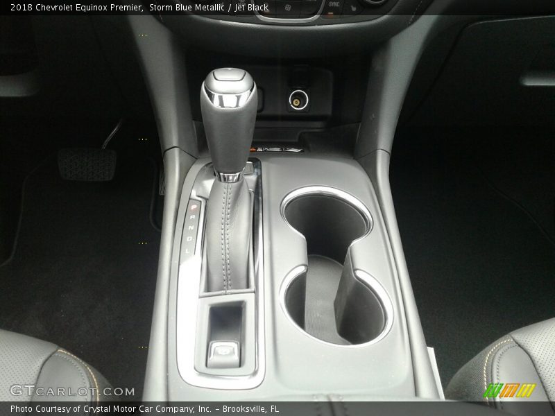 Storm Blue Metallic / Jet Black 2018 Chevrolet Equinox Premier