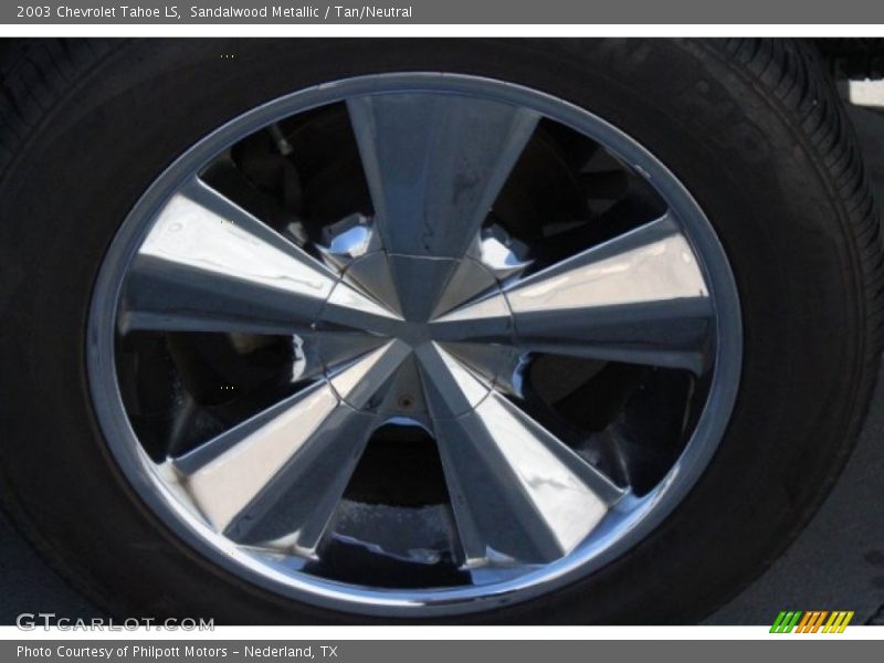 Sandalwood Metallic / Tan/Neutral 2003 Chevrolet Tahoe LS