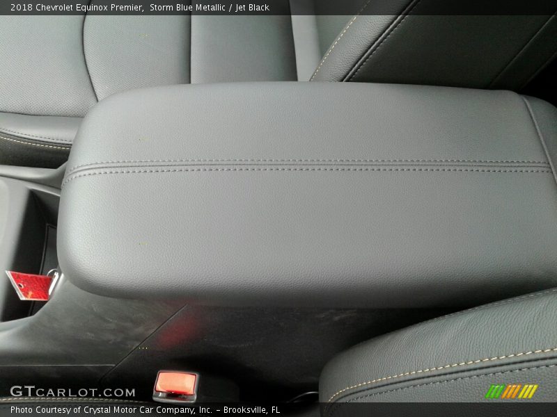 Storm Blue Metallic / Jet Black 2018 Chevrolet Equinox Premier