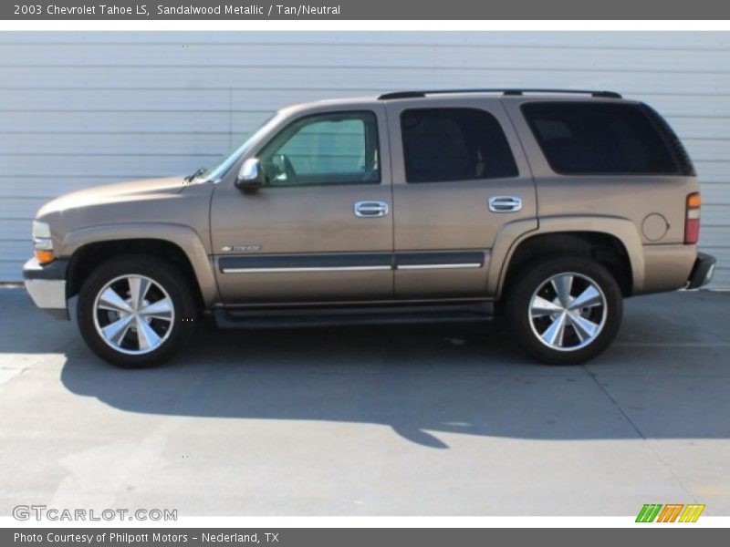 Sandalwood Metallic / Tan/Neutral 2003 Chevrolet Tahoe LS