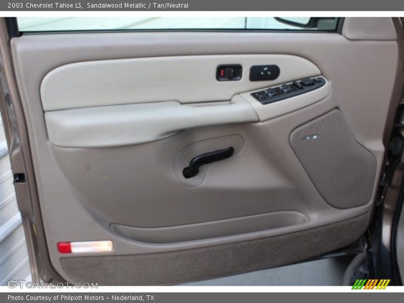 Sandalwood Metallic / Tan/Neutral 2003 Chevrolet Tahoe LS