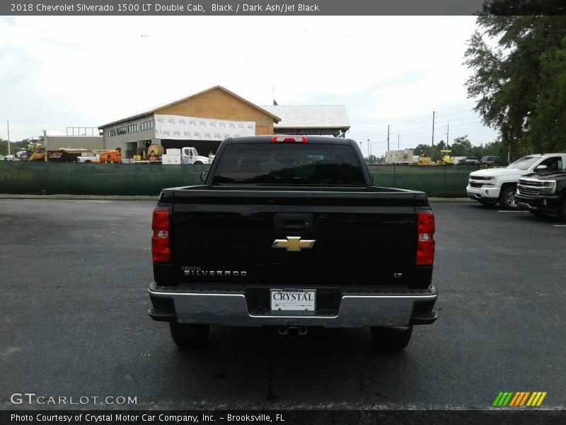 Black / Dark Ash/Jet Black 2018 Chevrolet Silverado 1500 LT Double Cab