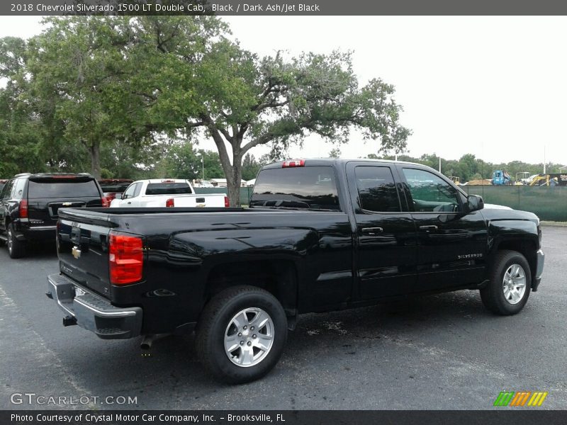 Black / Dark Ash/Jet Black 2018 Chevrolet Silverado 1500 LT Double Cab