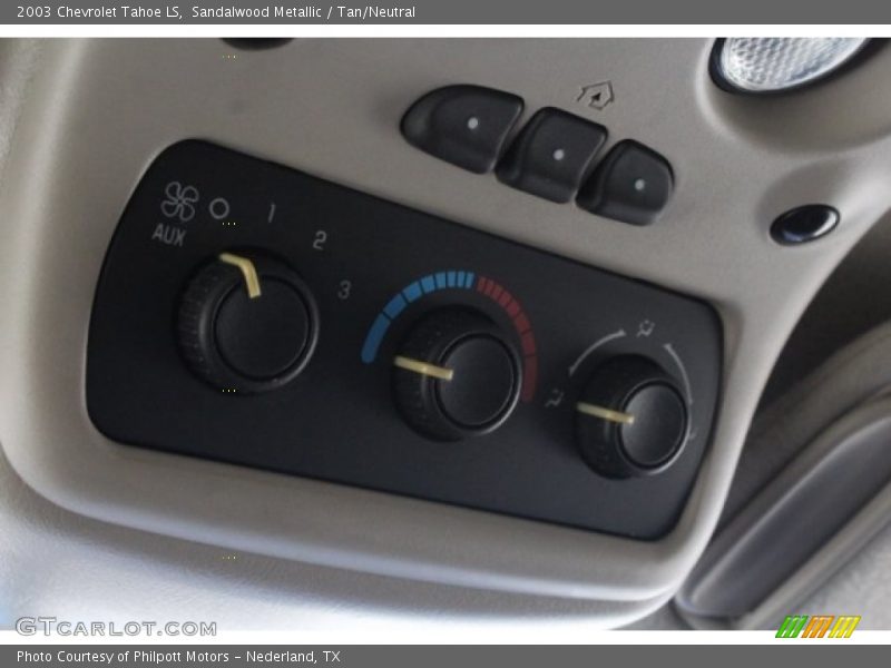 Sandalwood Metallic / Tan/Neutral 2003 Chevrolet Tahoe LS