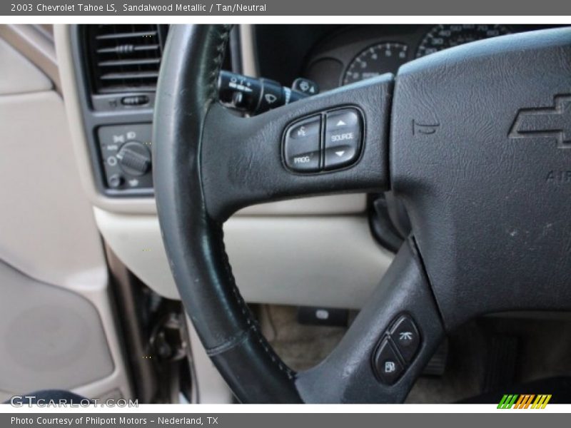 Sandalwood Metallic / Tan/Neutral 2003 Chevrolet Tahoe LS