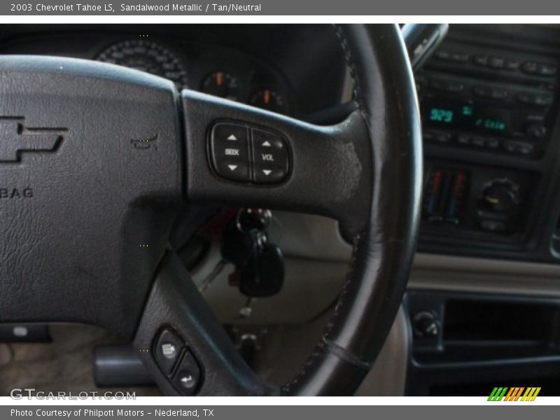 Sandalwood Metallic / Tan/Neutral 2003 Chevrolet Tahoe LS