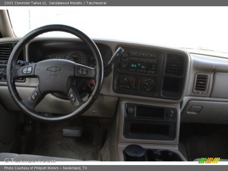 Sandalwood Metallic / Tan/Neutral 2003 Chevrolet Tahoe LS