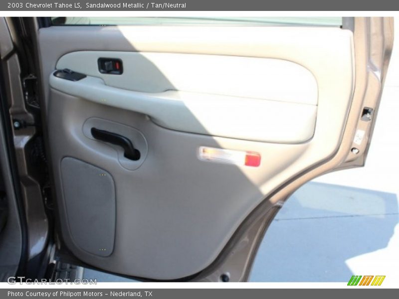Sandalwood Metallic / Tan/Neutral 2003 Chevrolet Tahoe LS