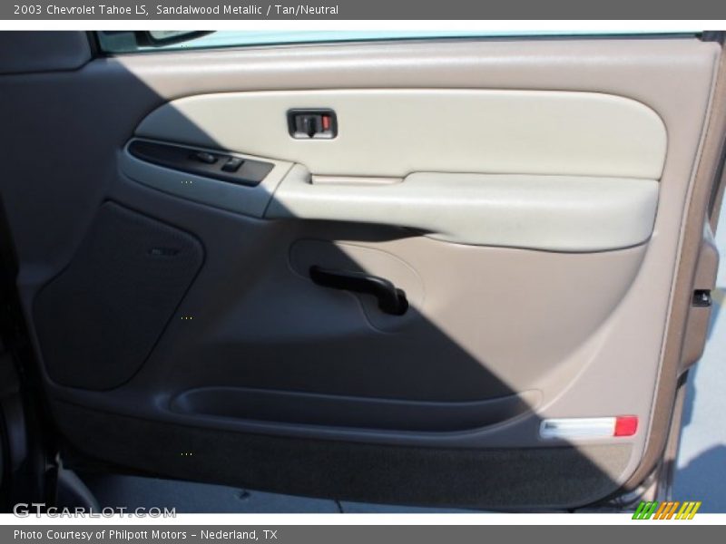 Sandalwood Metallic / Tan/Neutral 2003 Chevrolet Tahoe LS