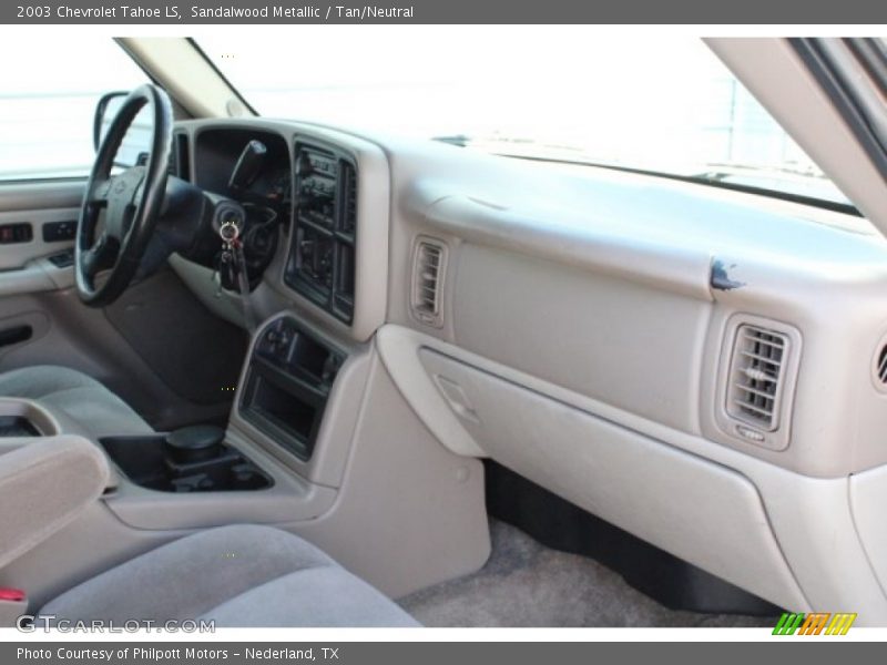 Sandalwood Metallic / Tan/Neutral 2003 Chevrolet Tahoe LS