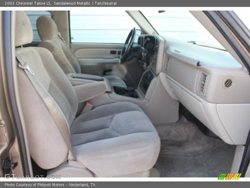 Sandalwood Metallic / Tan/Neutral 2003 Chevrolet Tahoe LS