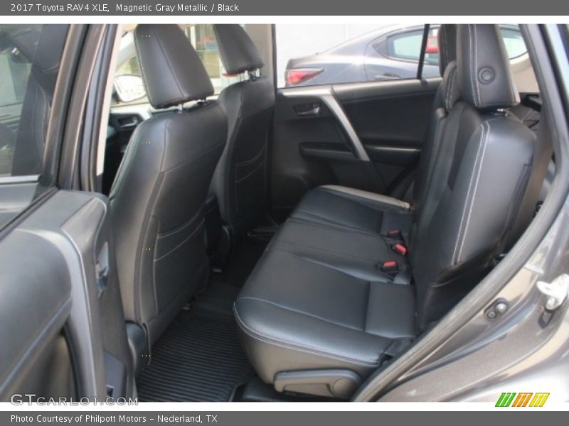 Magnetic Gray Metallic / Black 2017 Toyota RAV4 XLE