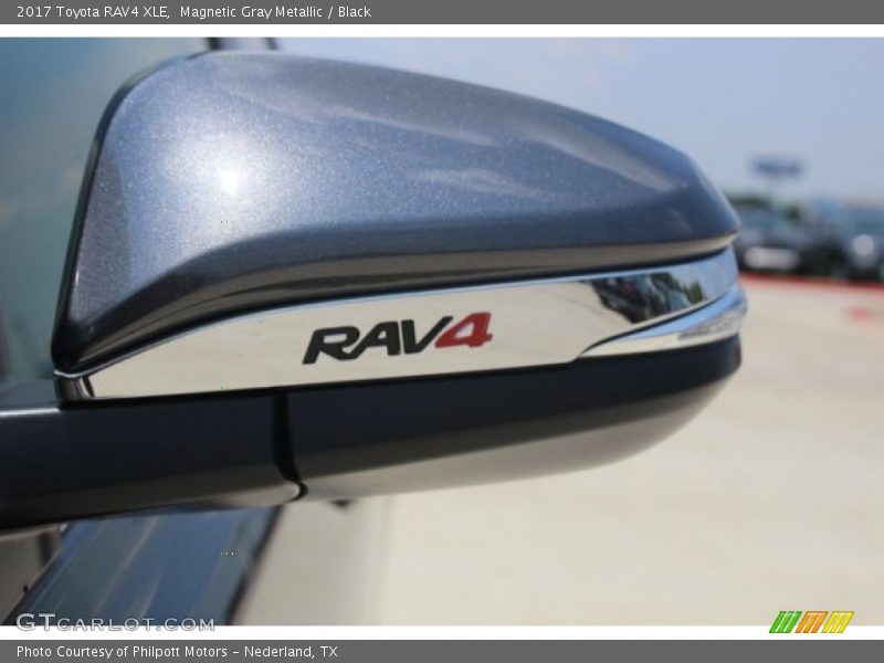 Magnetic Gray Metallic / Black 2017 Toyota RAV4 XLE