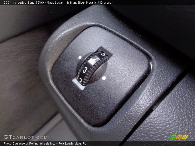Brilliant Silver Metallic / Charcoal 2004 Mercedes-Benz S 500 4Matic Sedan