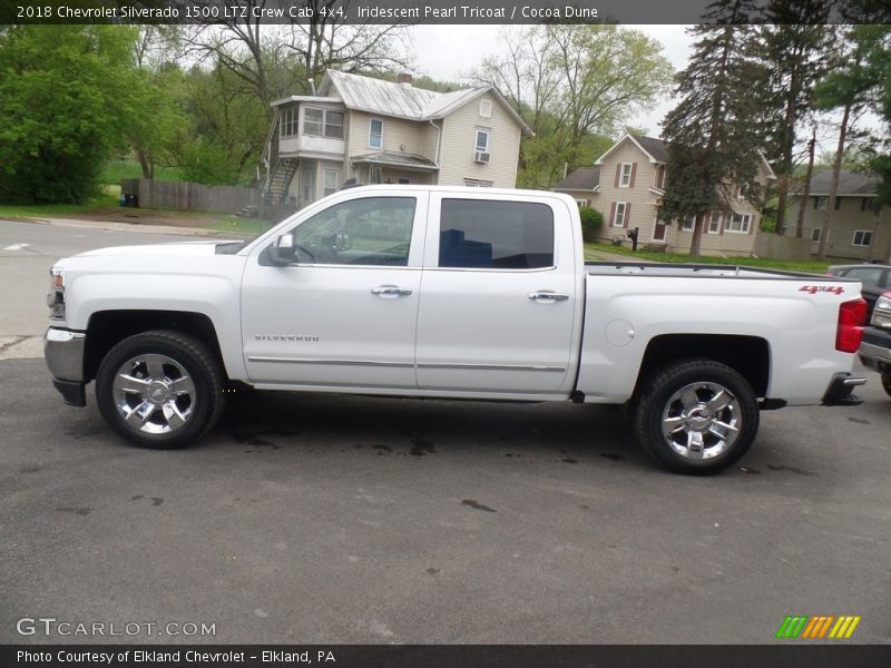  2018 Silverado 1500 LTZ Crew Cab 4x4 Iridescent Pearl Tricoat