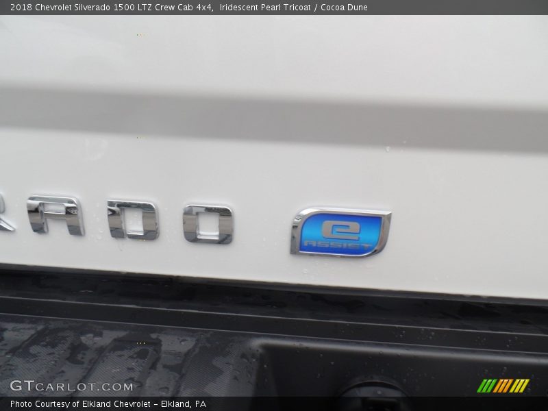 Iridescent Pearl Tricoat / Cocoa Dune 2018 Chevrolet Silverado 1500 LTZ Crew Cab 4x4