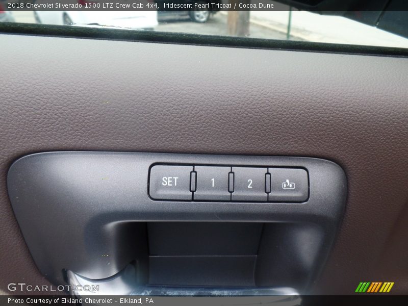 Controls of 2018 Silverado 1500 LTZ Crew Cab 4x4