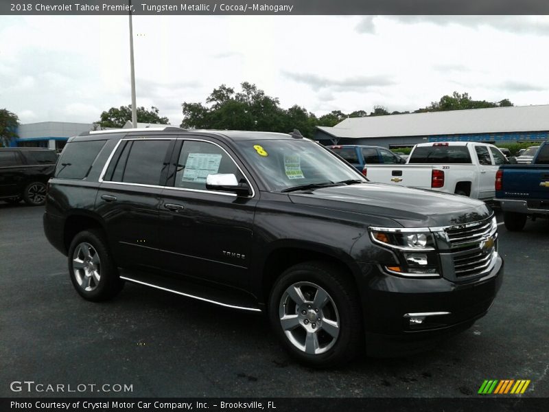 Tungsten Metallic / Cocoa/­Mahogany 2018 Chevrolet Tahoe Premier