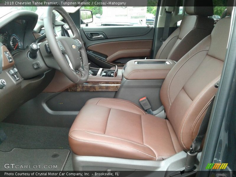  2018 Tahoe Premier Cocoa/­Mahogany Interior