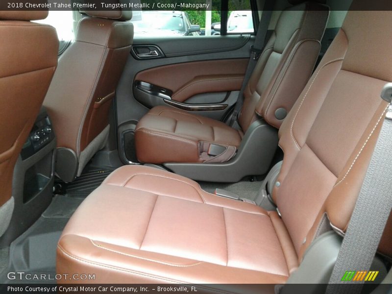 Rear Seat of 2018 Tahoe Premier