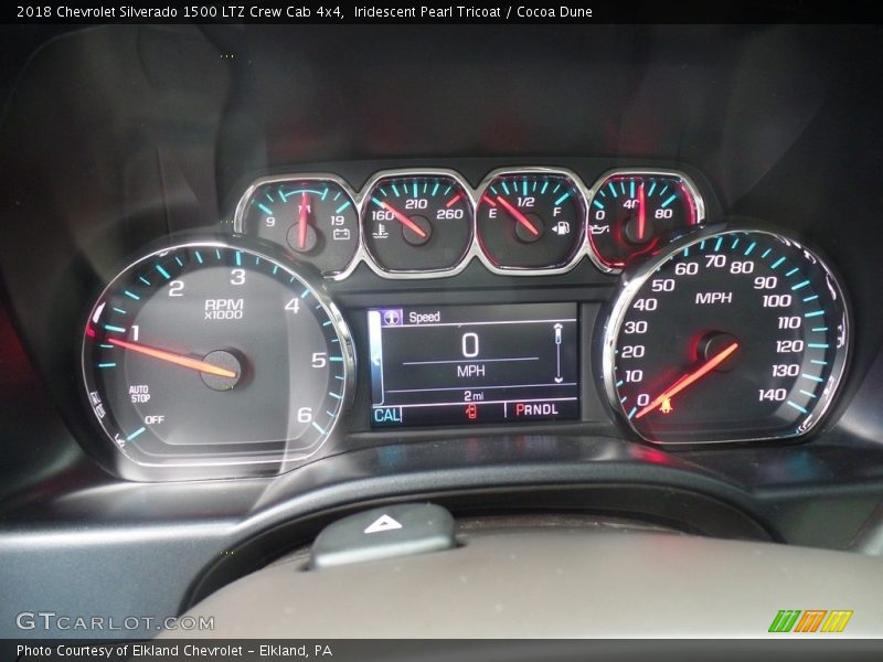  2018 Silverado 1500 LTZ Crew Cab 4x4 LTZ Crew Cab 4x4 Gauges